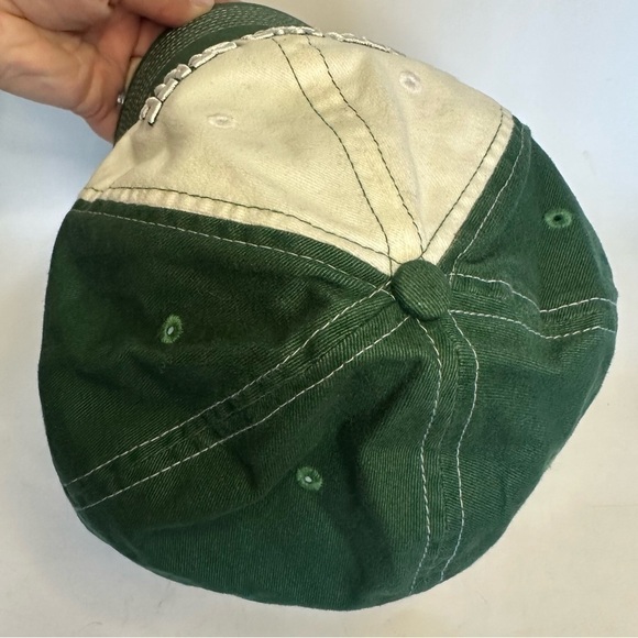 Nike 1Size Heritage86 Portland State University PSU Dad Hat Cap Green White OSFA - Picture 7 of 7